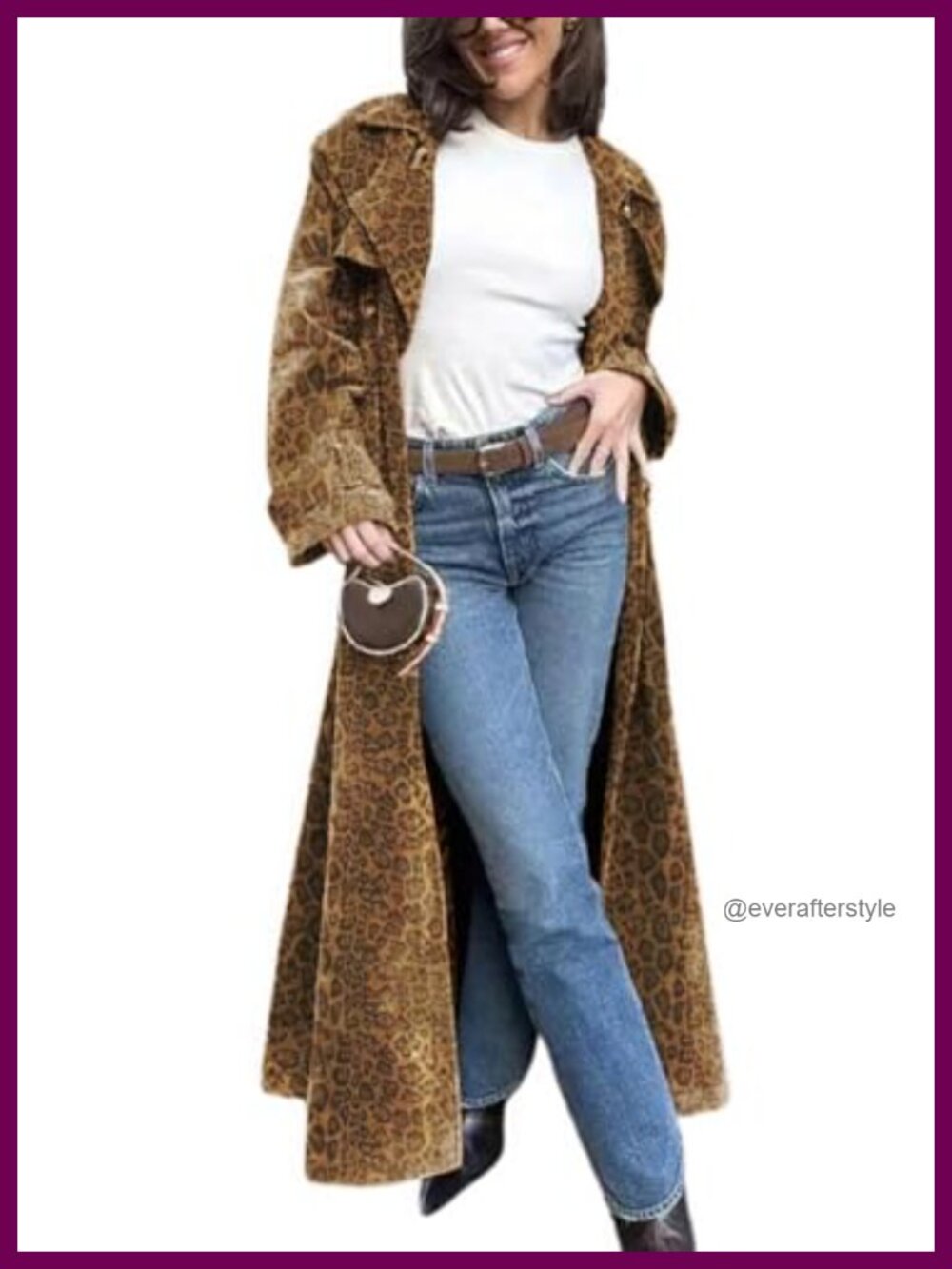 Faux Suede Open Front Long Trench Coat Notched Lapel Double Breasted Maxi